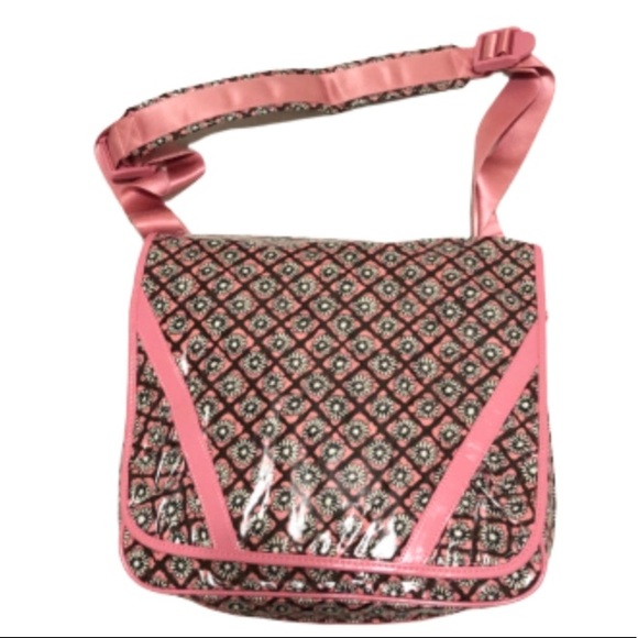 Vera Bradley Frill Messenger Bag shoulder bag - Picture 2 of 8